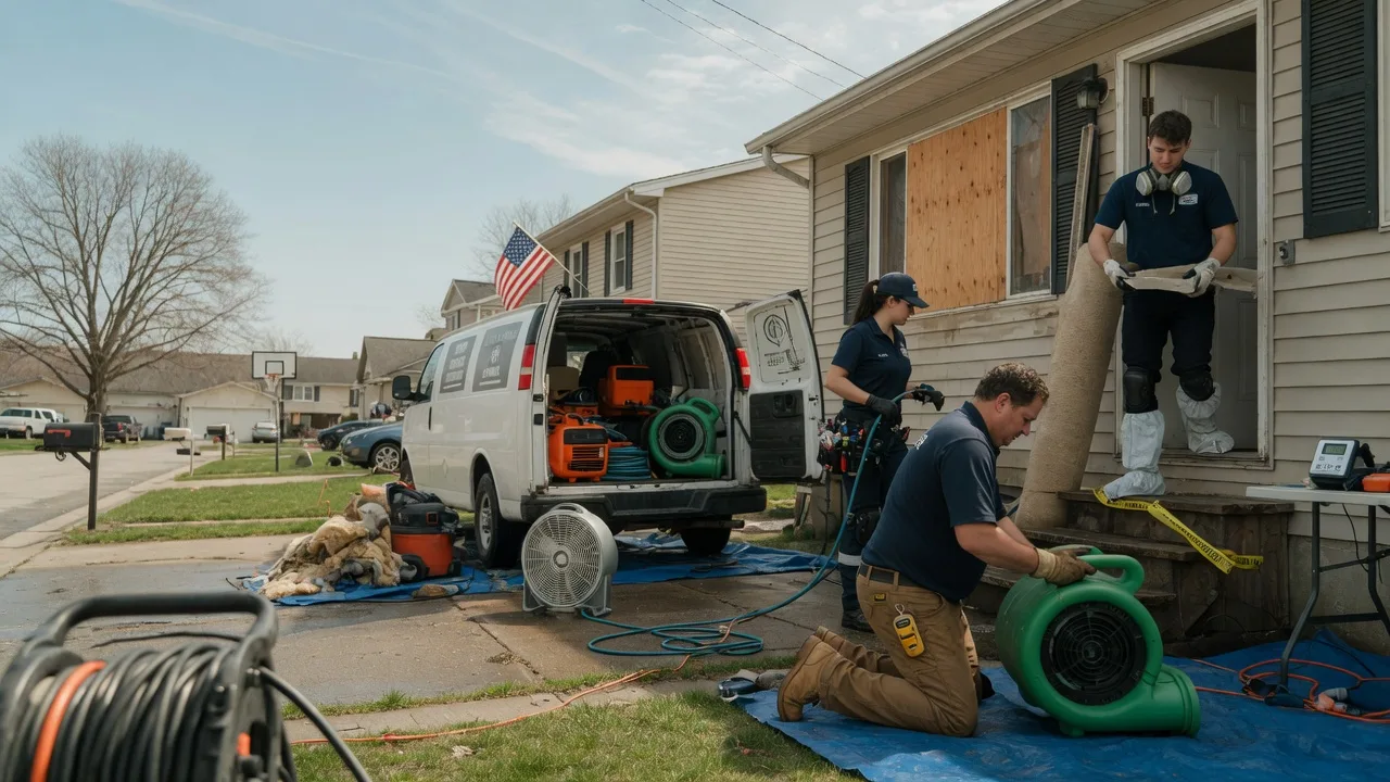 Water Damage Restoration in Menomonee Falls, WI near me